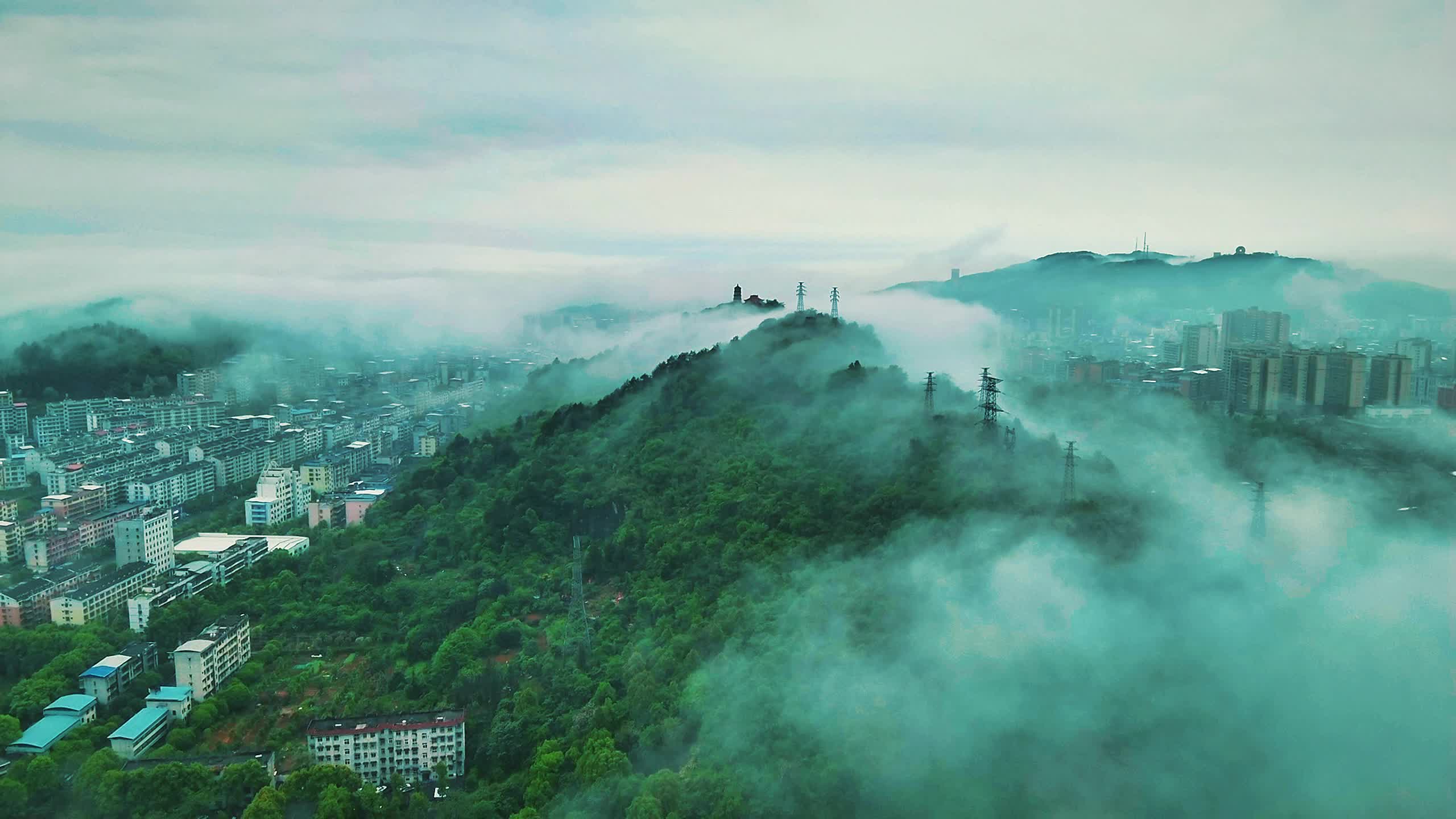都说桂阳美 | 县城云雾缭绕 一半烟雨一半城