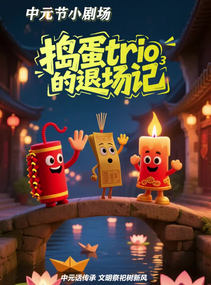 中元节小剧场：“捣蛋trio”的退场记