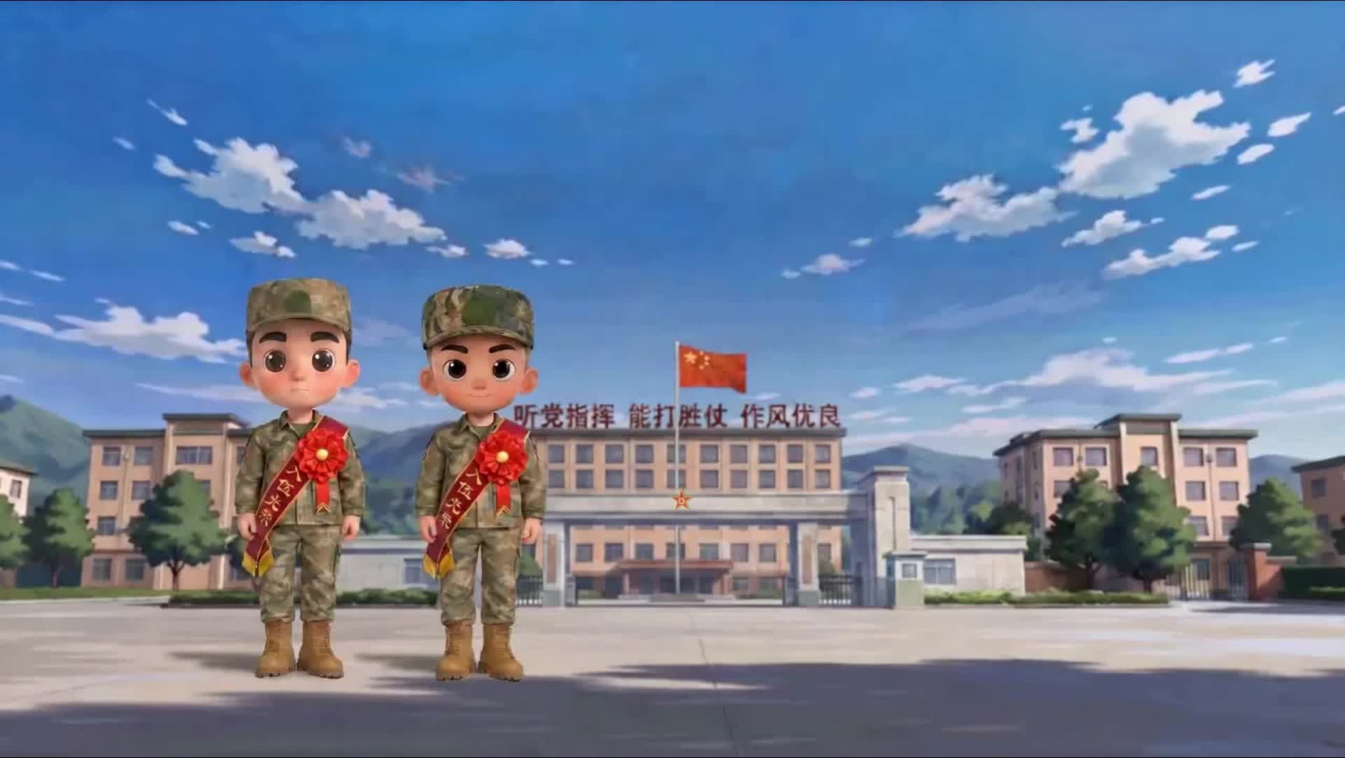 “阳光征兵 你我同行”系列动漫短视频第四辑：审定新兵