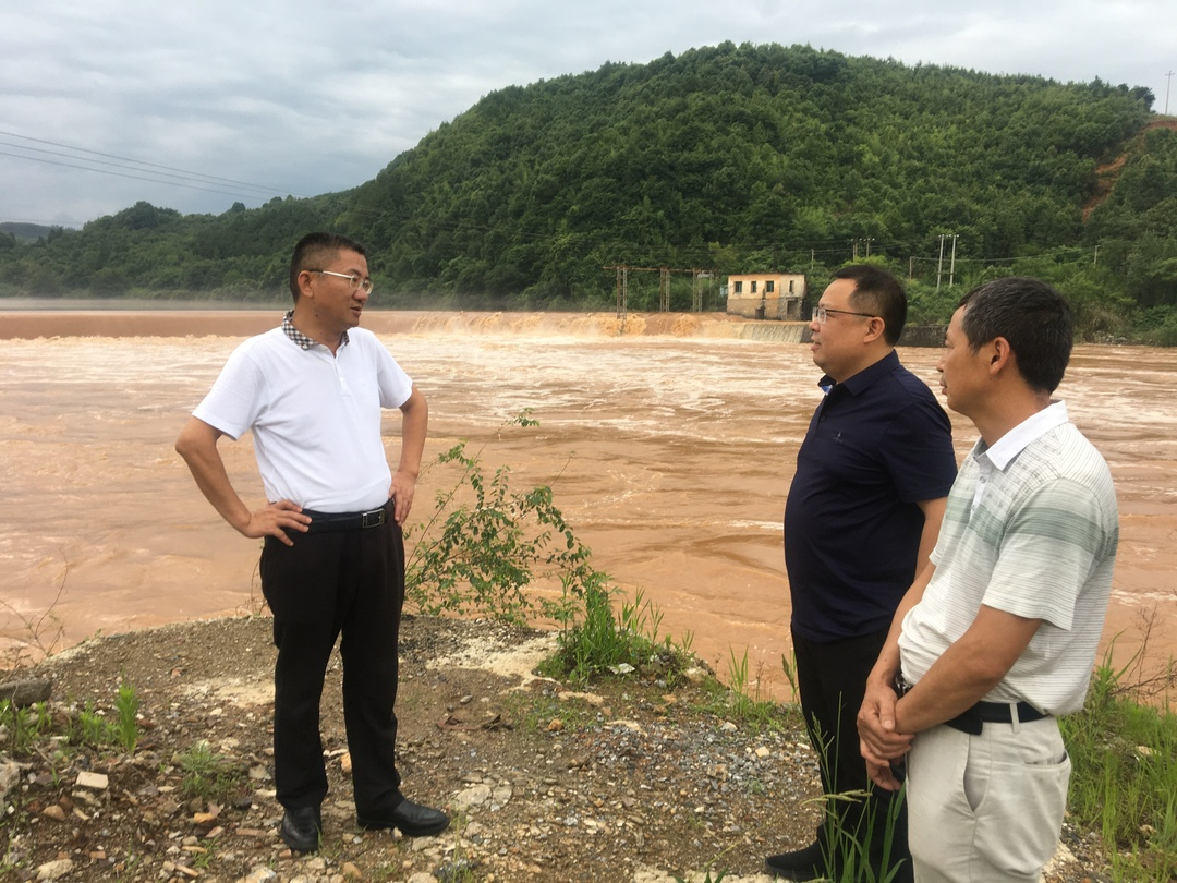 黄力到舂陵江镇检查指导防汛备汛和疫情防控等当前重点工作