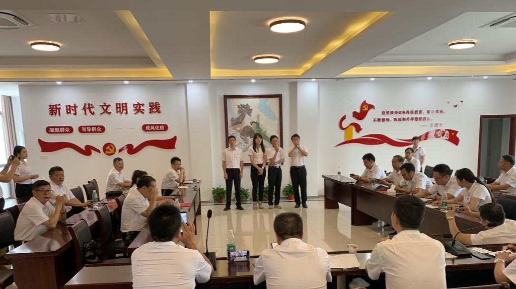 县创文办开展 “学党史 缅先烈 唱革命歌曲 ”主题教育活动