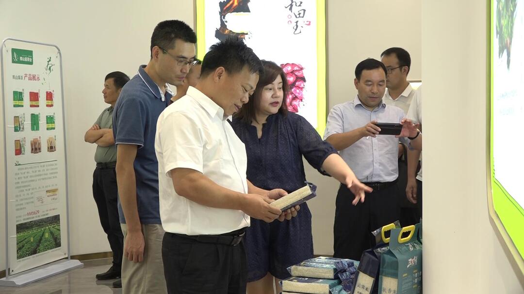 市“一极六区”办和市广播电视台来我县调研采访