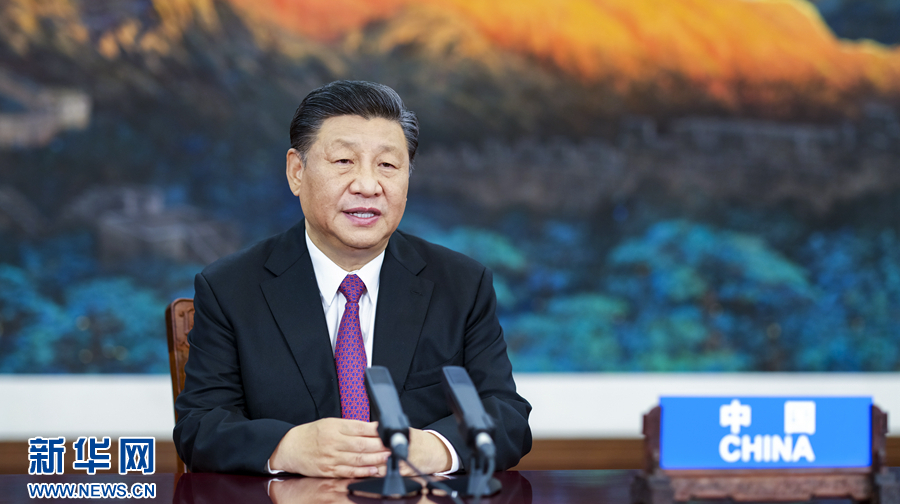 习近平出席亚太经合组织领导人非正式会议并发表讲话