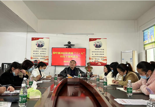 荷叶镇“三·八”妇女节多措并举   凝心铸魂促前行