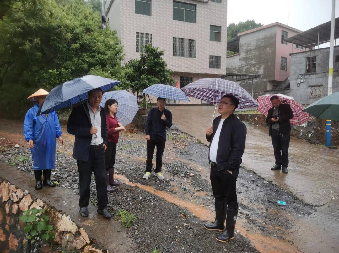 县水利局担当作为为防汛保驾护航
