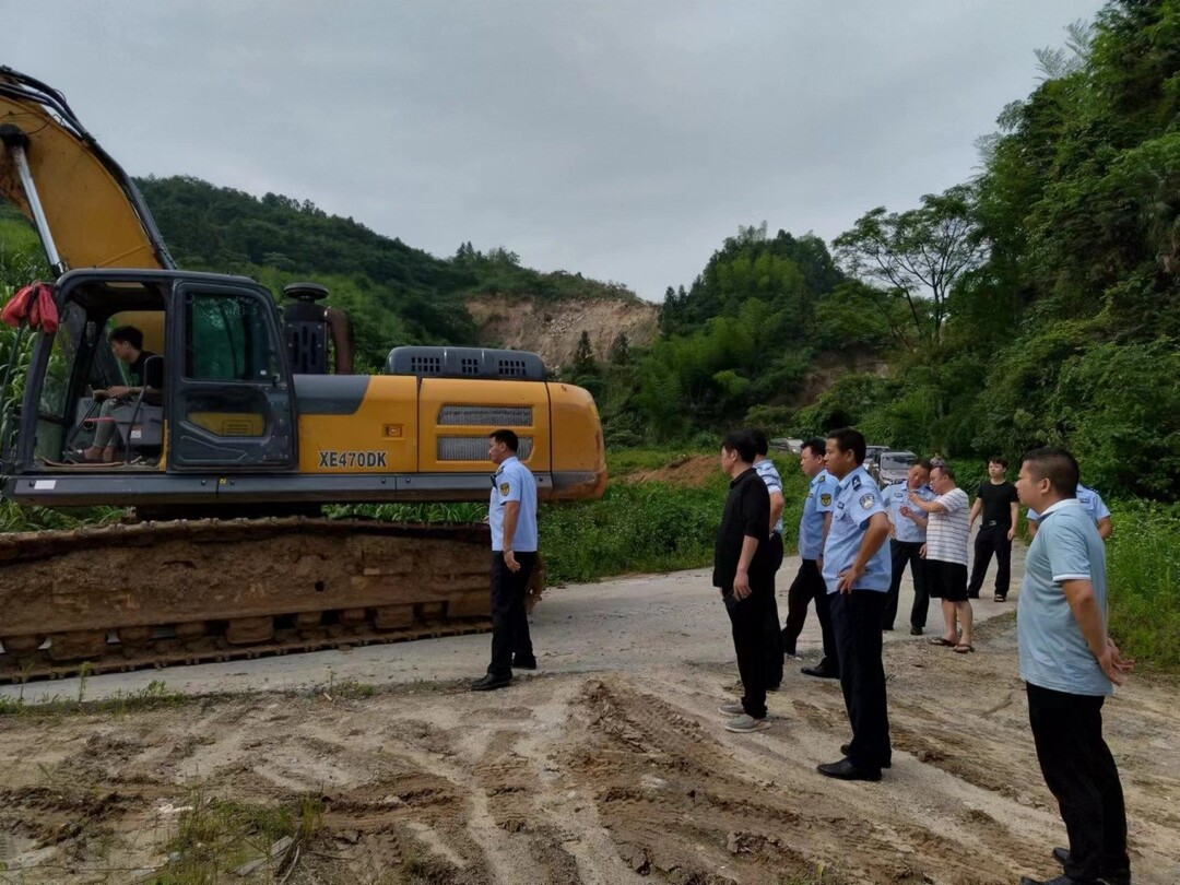 桥市乡：持续开展“打非治违”成效凸显