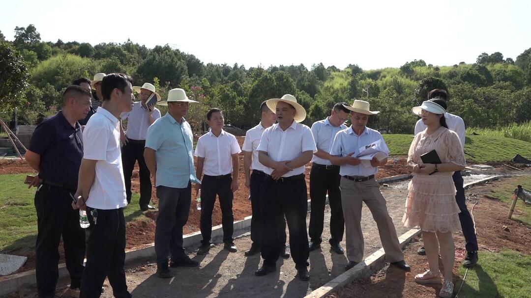 李志强调研湖南郴州首届西河乡村旅游文化节项目建设工作：倒排工期 挂图作战 全力推进项目建设