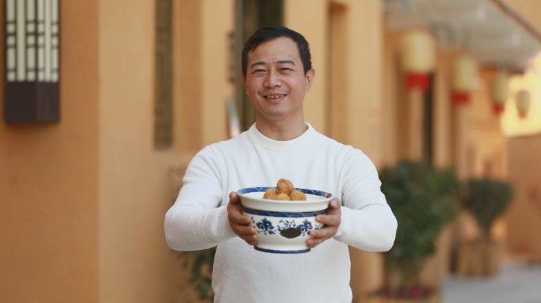 网络中国节丨桂阳圆子酿豆腐 团圆味道迎新春