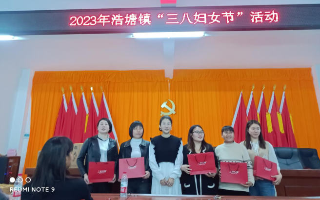 ​浩塘镇庆祝“三八”妇女节活动