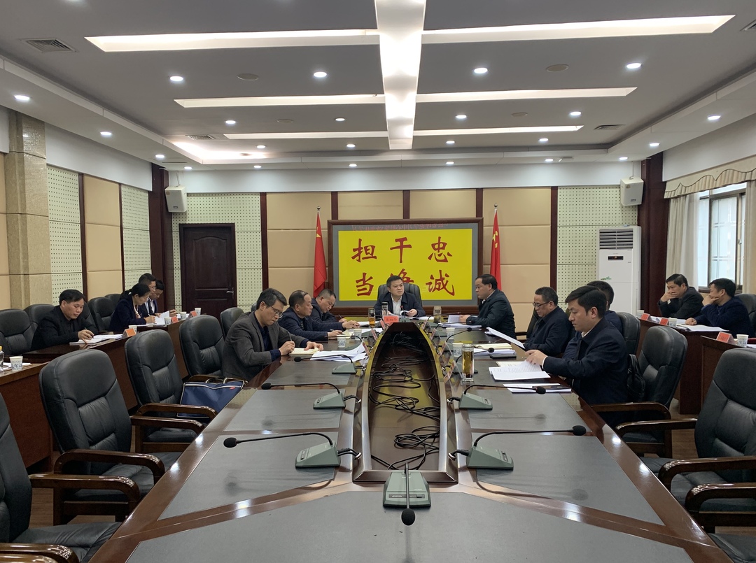 2023年县委理论学习中心组举行第3次集体学习