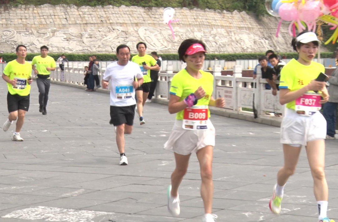 桂阳跑吧举行七周年庆祝活动