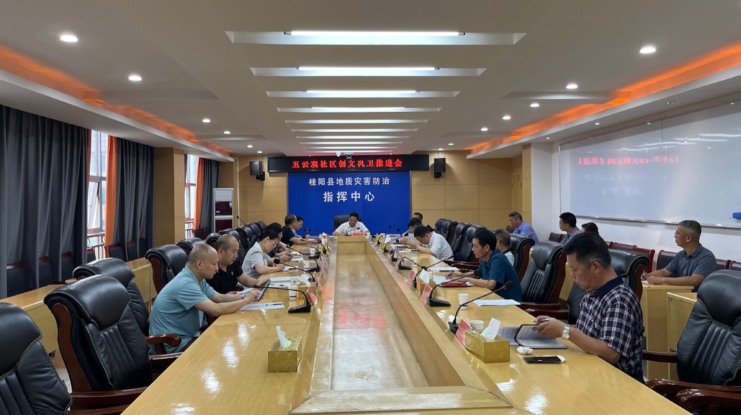 桂阳创文在行动丨杨君毅调研创文巩卫工作