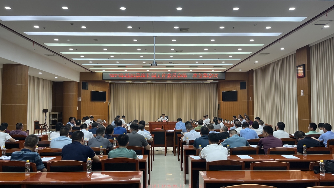 2023年桂阳县林长制工作委员会第一次全体会议召开  全面落实林长制 筑牢森林防火墙