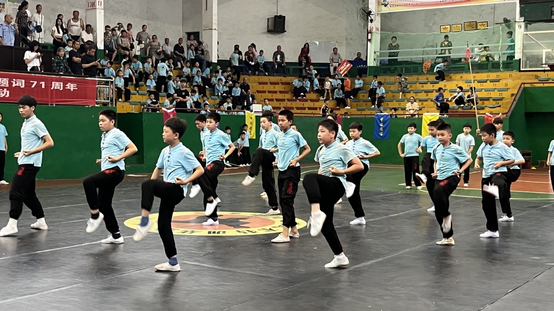 2023年桂阳县“体彩杯”武术比赛举行