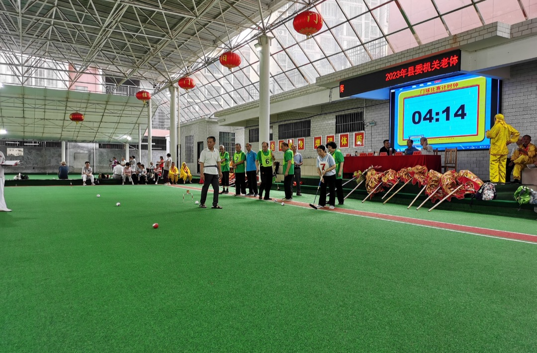 县委机关老体协组织开展2023年庆七·一“惠民杯”文体大赛