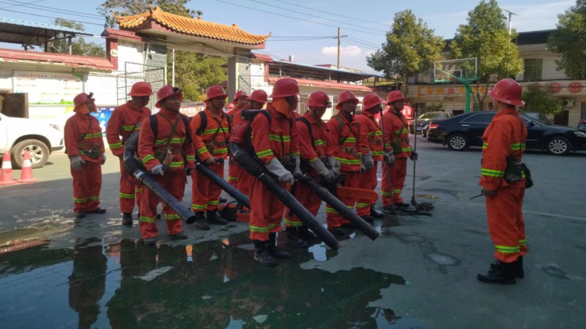 莲塘镇：凝聚乡镇民兵力量 答好森林防火考卷