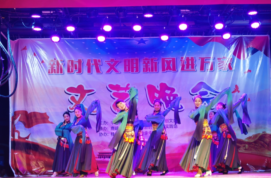 桂阳创文在行动 | 百花社区举行新时代文明新风进万家文艺晚会