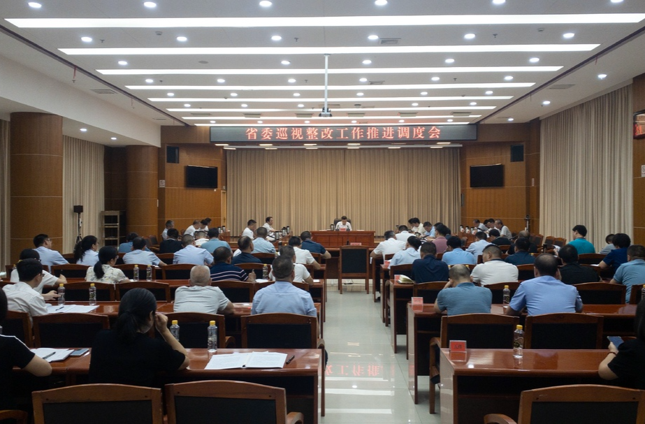 省委巡视整改工作推进调度会召开 | 巫初华：确保巡视反馈问题如期全面整改到位