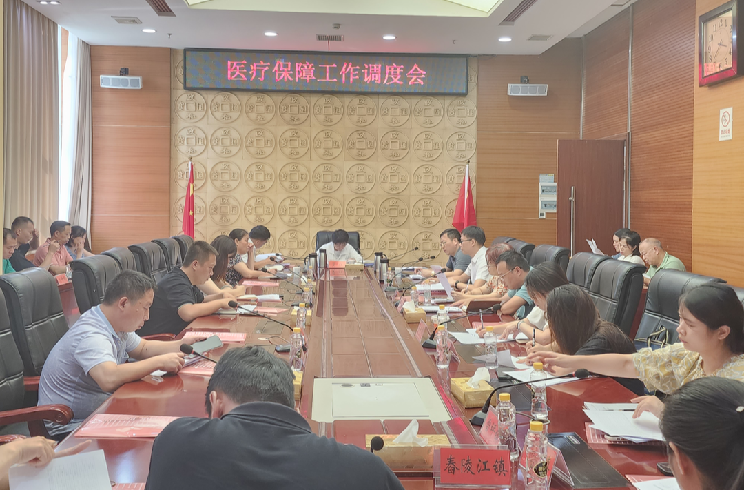 桂阳县医疗保障工作调度会召开