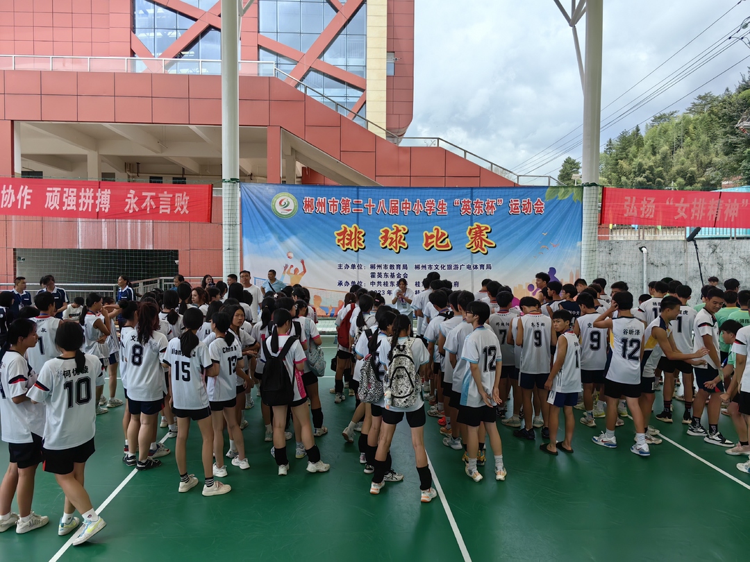 传承女排精神 荷叶学子初征市运会排球类项目喜获奖