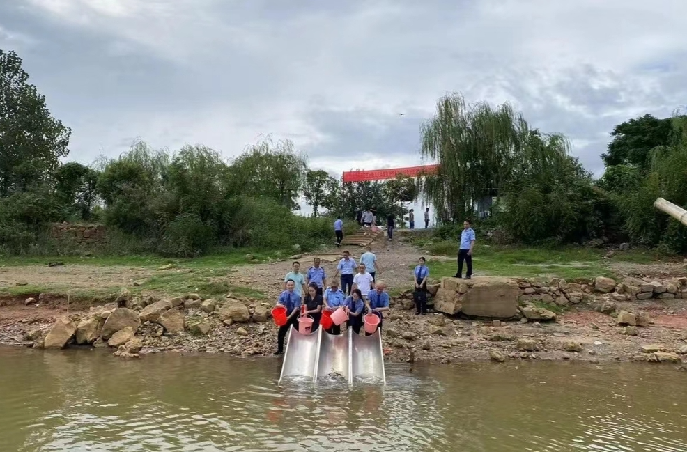 打好“发展六仗”             生态资源赔偿金“买单”    40万尾鱼苗“安家”舂陵江