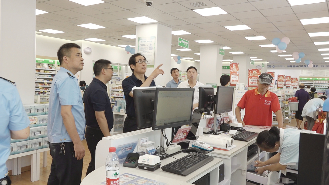 省药品监督管理局来我县调研药品安全巩固提升工作