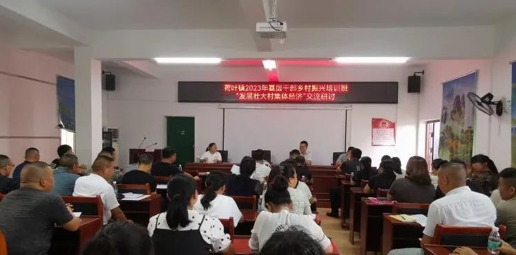 荷叶镇：充电蓄能强本领 学以致用促振兴