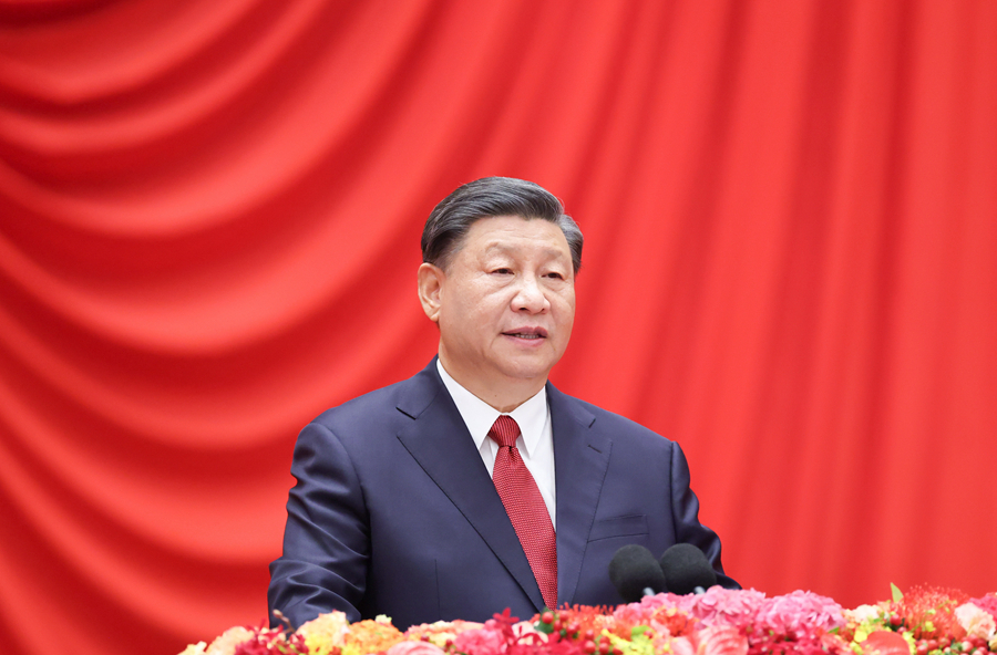 庆祝中华人民共和国成立74周年招待会在京举行 习近平发表重要讲话