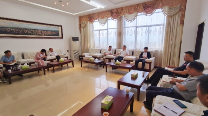 巫初华会见中化国际（控股）股份有限公司董事长张学工