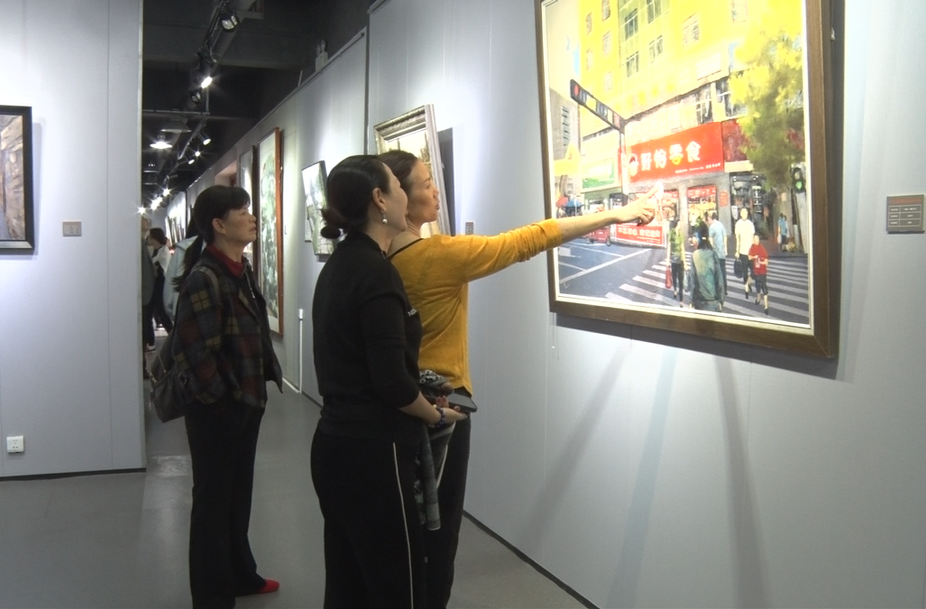 我县举行“艺路同行·蓉城相见”首届蓉城画会美术作品展览