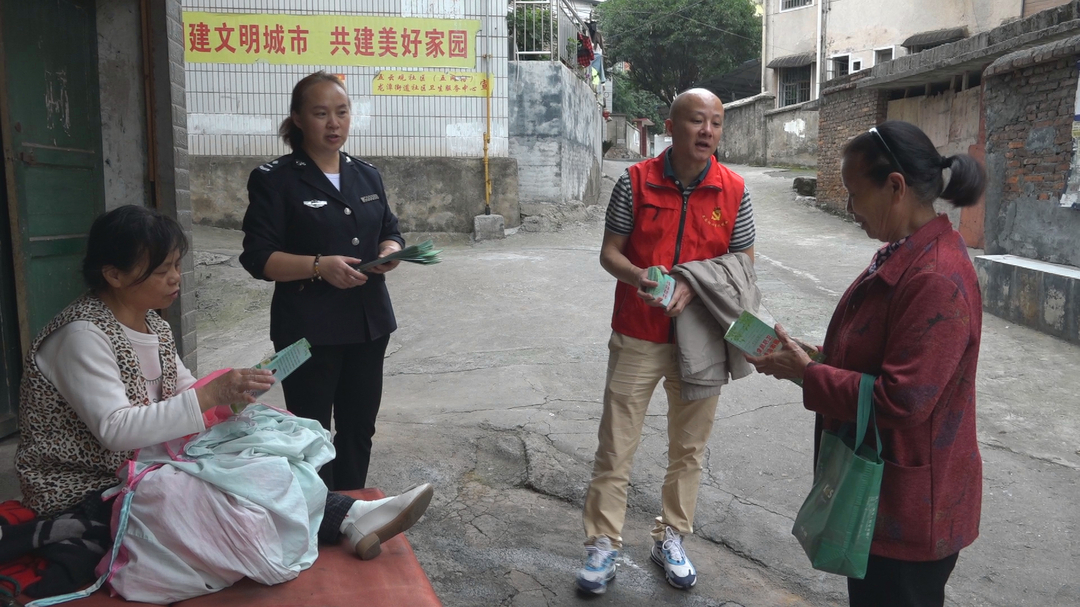 创文巩卫进行时丨龙潭街道社区卫生服务中心积极参与网格共建