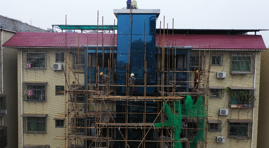 打好“发展六仗”  | 老小区装新电梯  让幸福“一键提速”