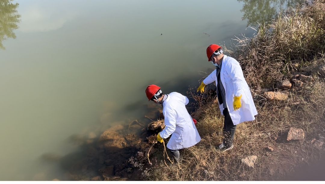 桂阳高新区开展2023年突发环境事件应急演练