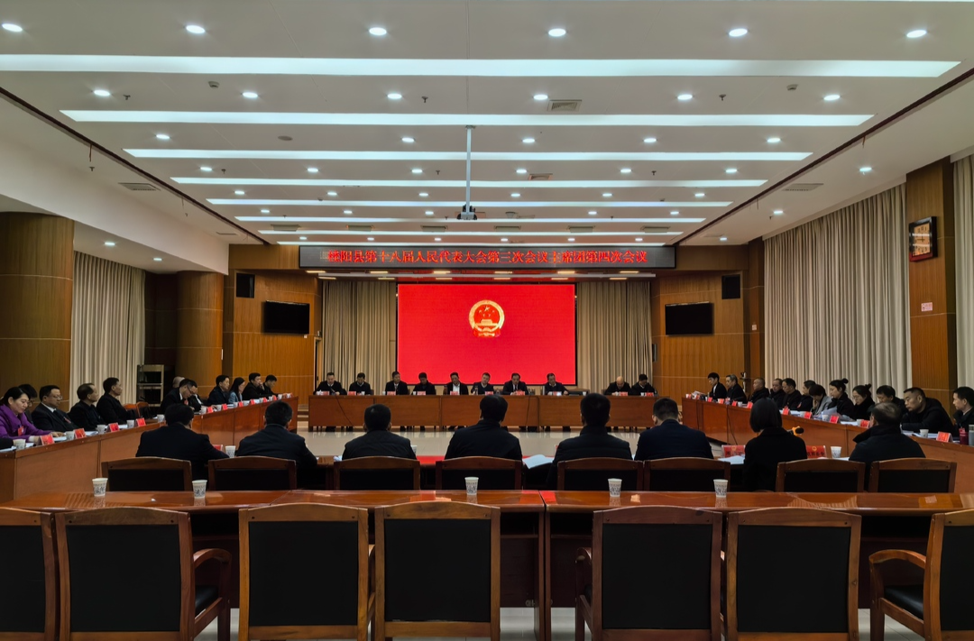聚焦两会 | 县第十八届人民代表大会第三次会议召开主席团第四次会议