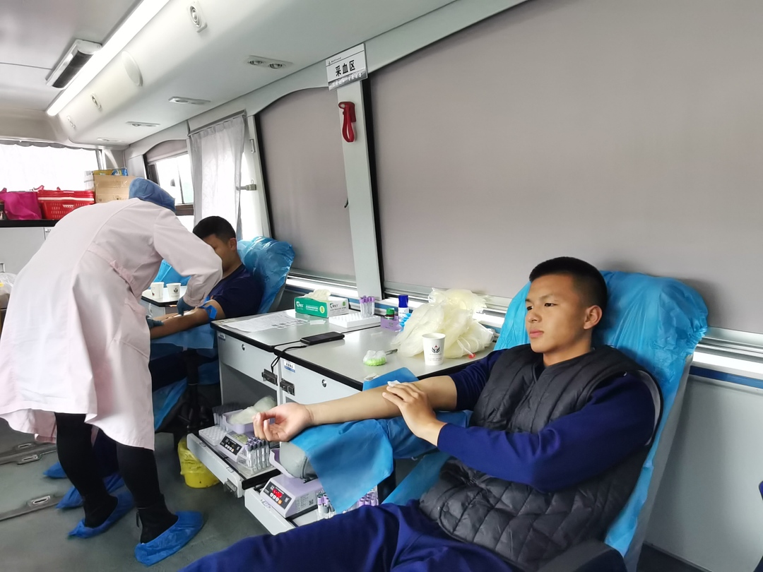 新时代文明实践在桂阳 | 县消防救援大队开展无偿献血活动