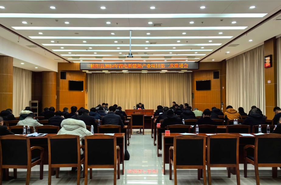 【快讯】我县召开2024年锂电新能源产业项目第二次推进会