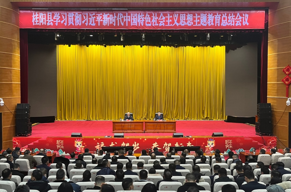 学思想 强党性 重实践 建新功 —— 全县学习贯彻习近平新时代中国特色社会主义思想主题教育总结会议召开