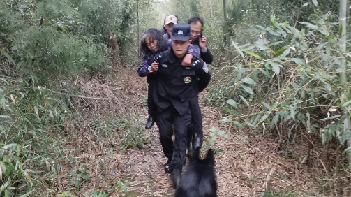 新时代文明实践在桂阳|六旬老人走失33小时   警民联动深山寻回