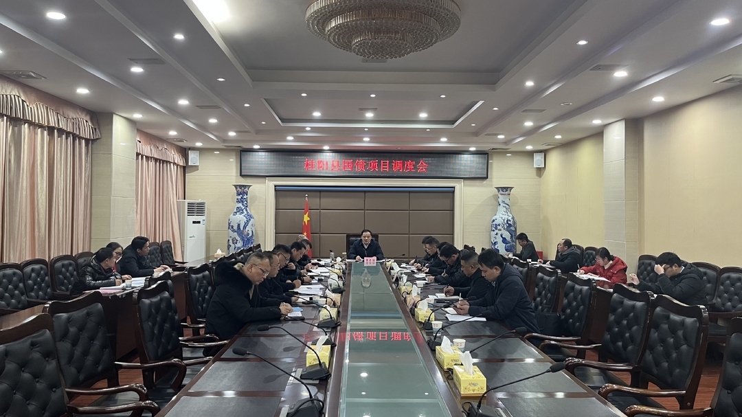 【快讯】我县召开国债项目调度会