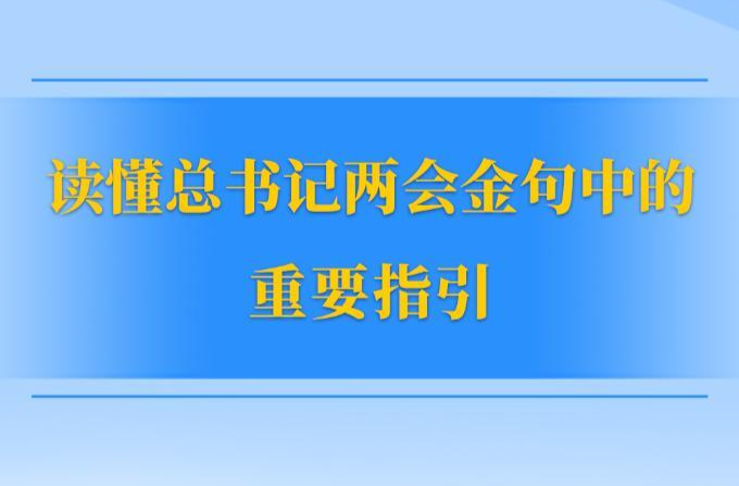 两会第一观察 | 读懂总书记两会金句中的重要指引