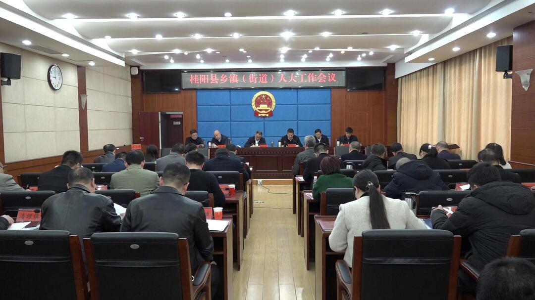 我县召开乡镇（街道）人大工作会议
