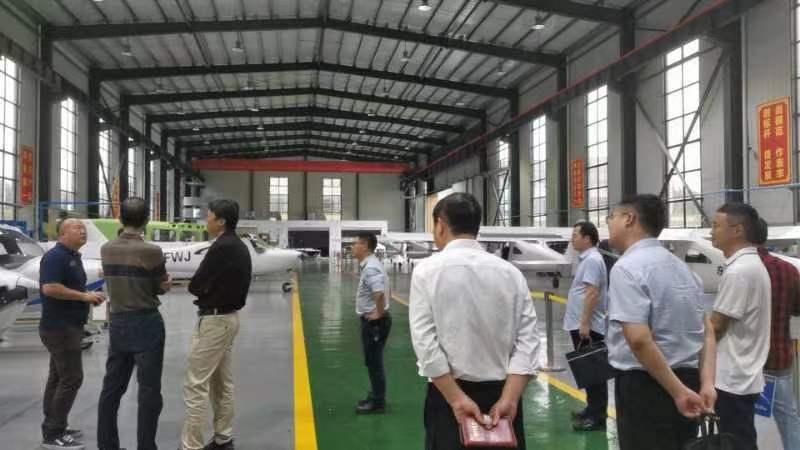 省委改革办来我县调研低空经济发展工作