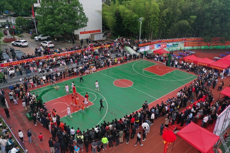 樟市镇：“冠军之乡”打响“村BA” 点燃“五一”乡村活力