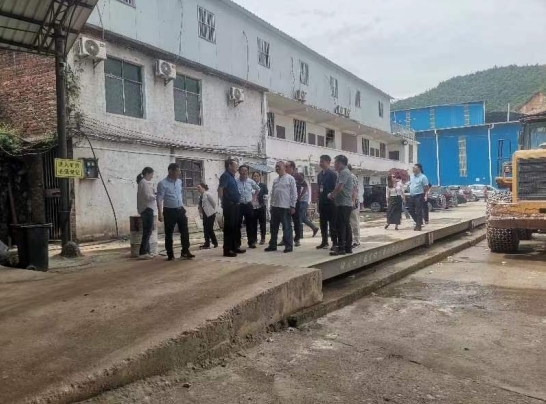 县领导到雷坪镇开展专项民主监督调研