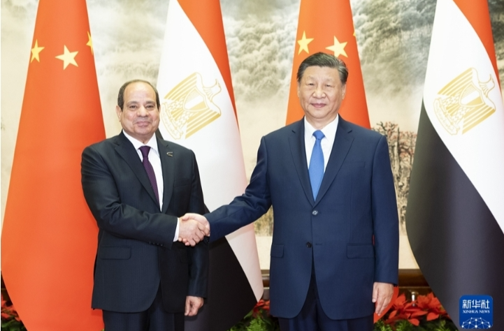 习近平同埃及总统塞西会谈