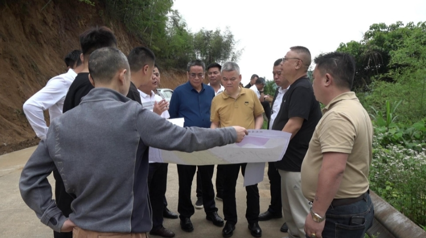 陈跃文来我县调研招商引资工作