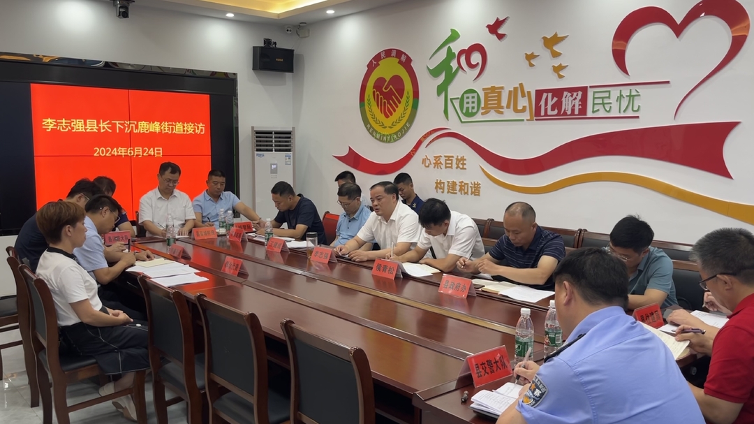 深入推进“六大新行动” 全面实施“八大行动”  李志强调研老旧小区提质改造、道路交通安全并下沉鹿峰街道接访