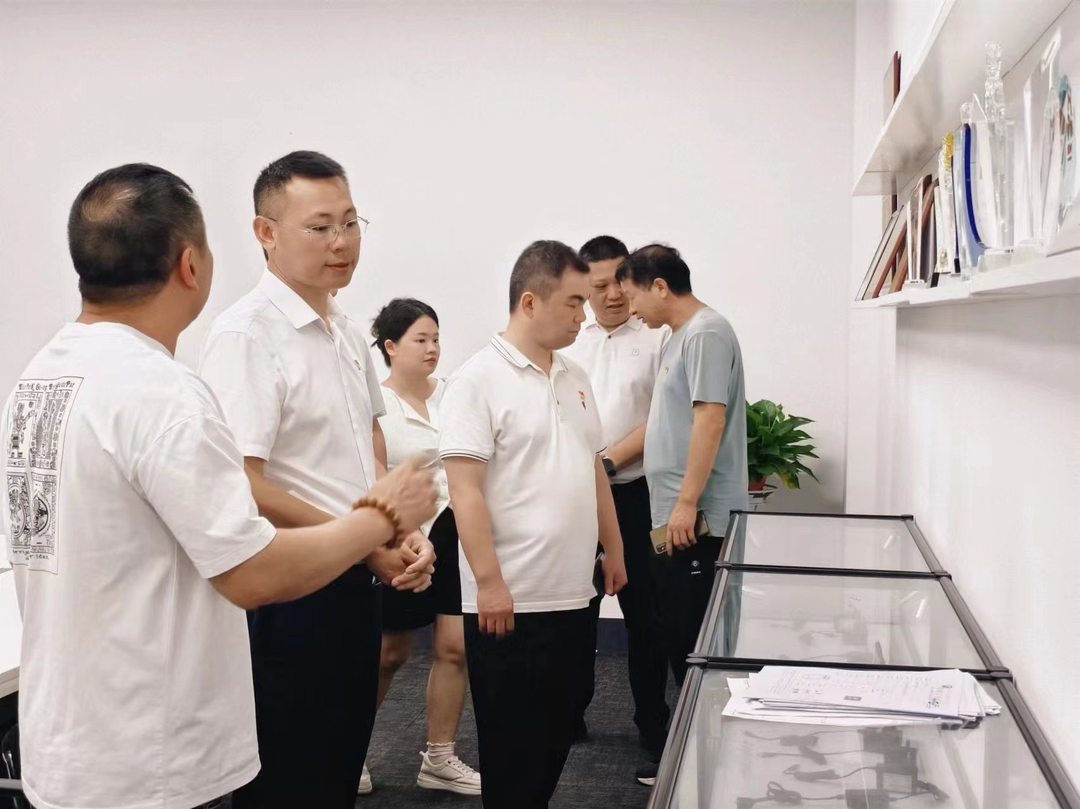 县委社会工作部到桂阳高新区开展非公有制企业党建工作调研