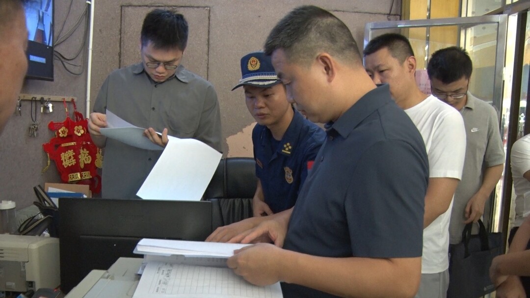 省应急管理厅来我县开展安全生产督导检查