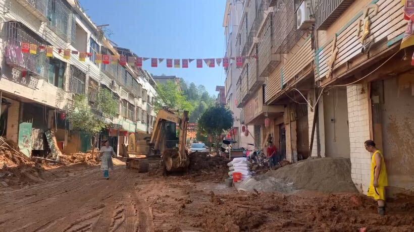 桂阳对口帮扶资兴行动队: 分组行动 一体推进抢险救援和恢复重建工作